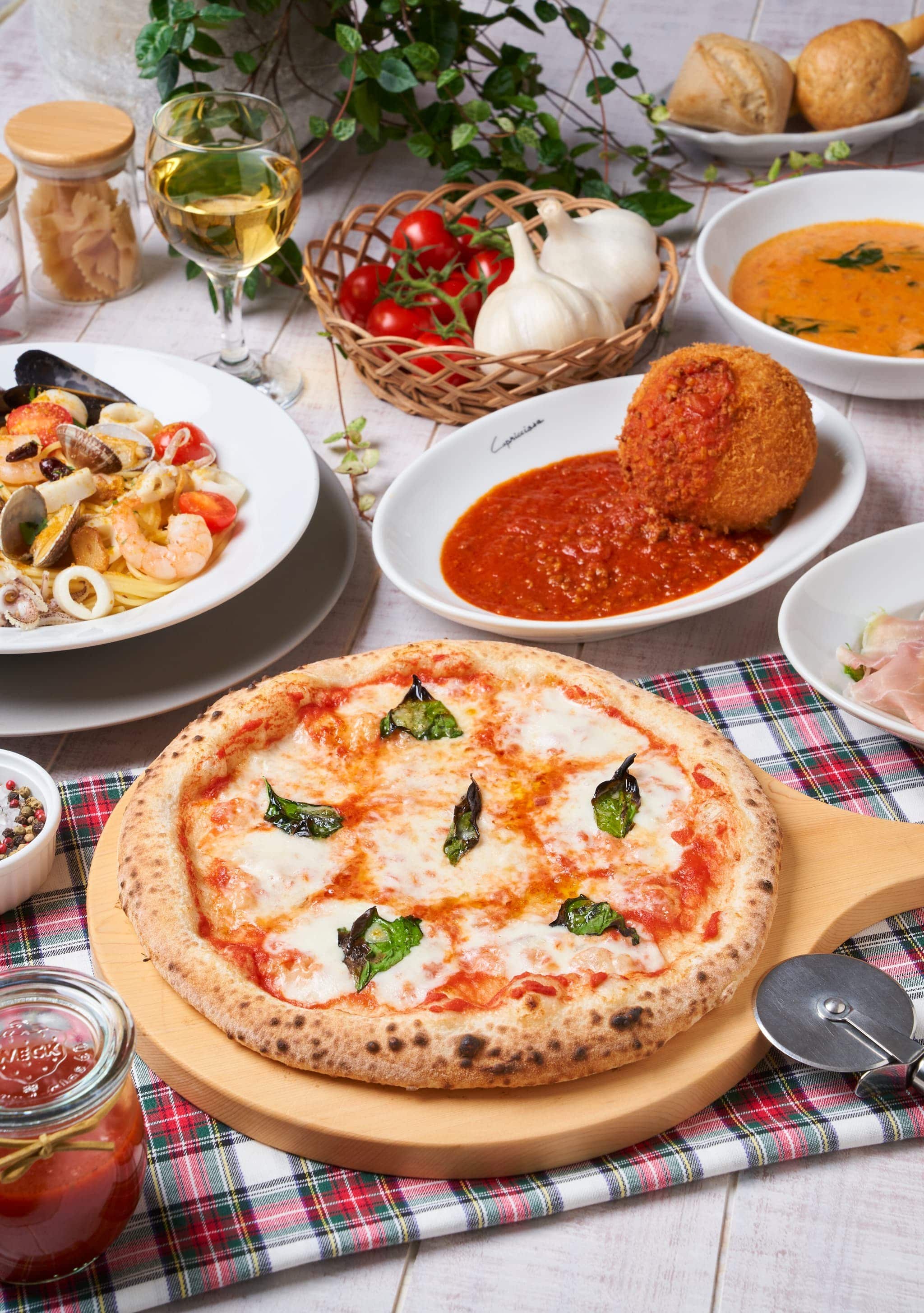 今日はピザでイタリアンディナーはいかがでしょうか？ @横浜元町店